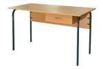 Lehrerstand Uno  130x65 mit Schublade