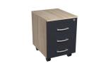 Container unter Tisch