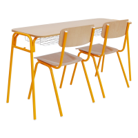 Aufstellung Tisch + 2x Stuhl Klasik